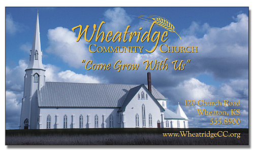 Religious Business Card Magnet - 3.5x2 (Square Corners) - 25 mil. 1