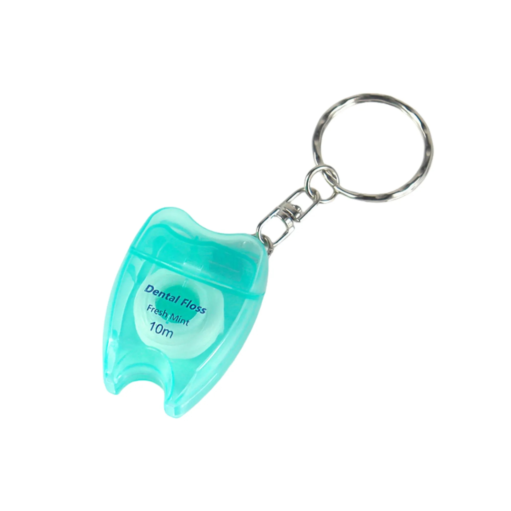 Tooth-Shaped Keychain Floss Container 2