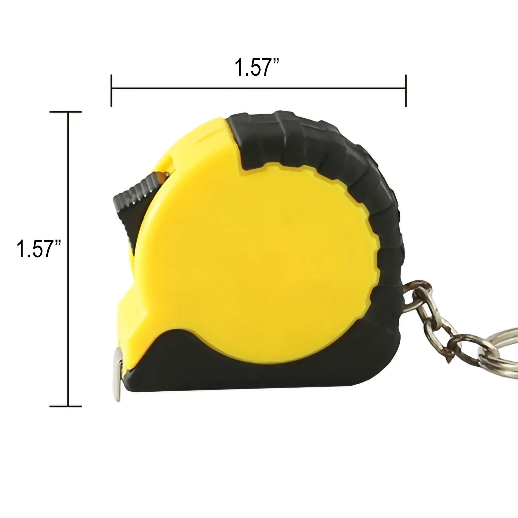 Mini Keychain Metric/Inch Measuring Tape Ruler MOQ50 8