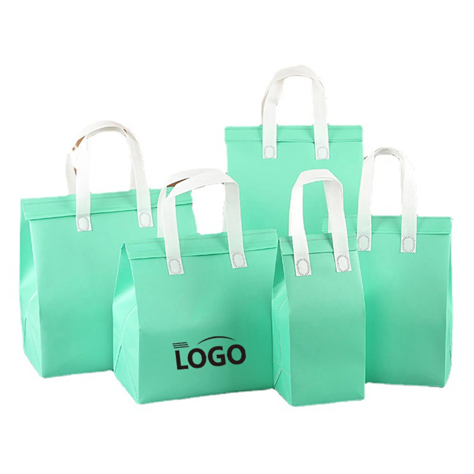 Disposable Non-Woven Insulation Bag 10 " x 9.4 " x 5.9 "