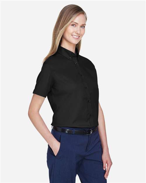 Women's Optimum Short Sleeve Twill Shirt - 78194 24