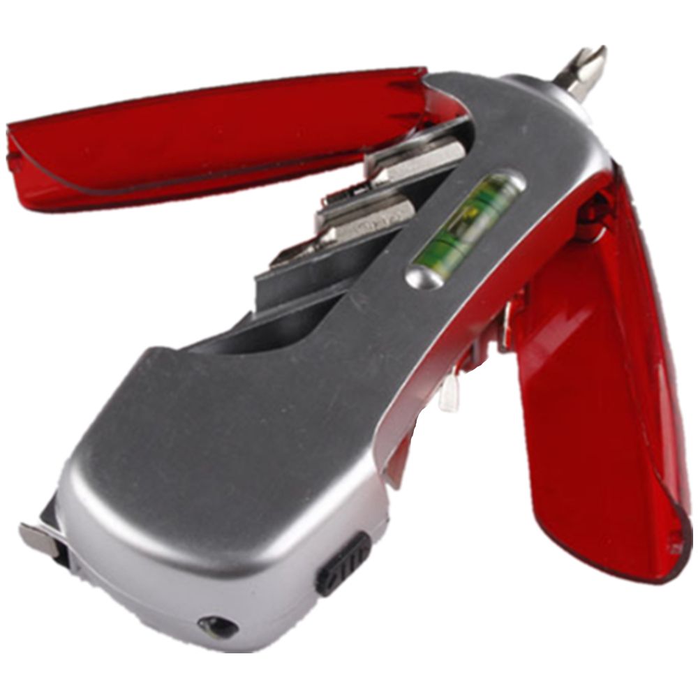 Screwdriver With Level Measure And Flashlight 3