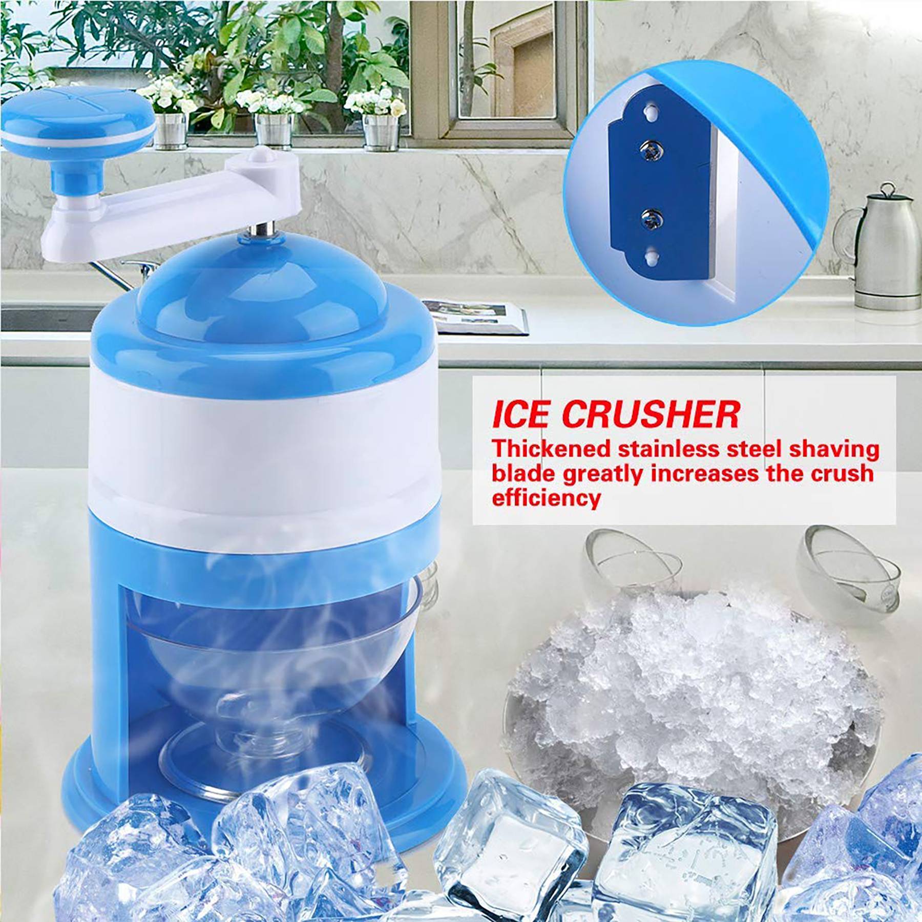 Manual Mini Shaved Ice Maker 3