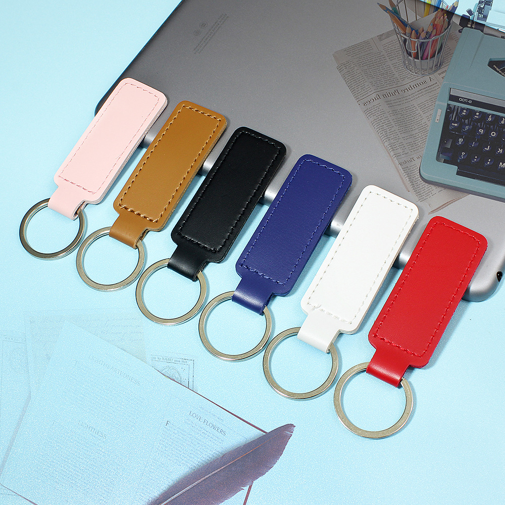 PU LeatherKeychain Keg Ring 8