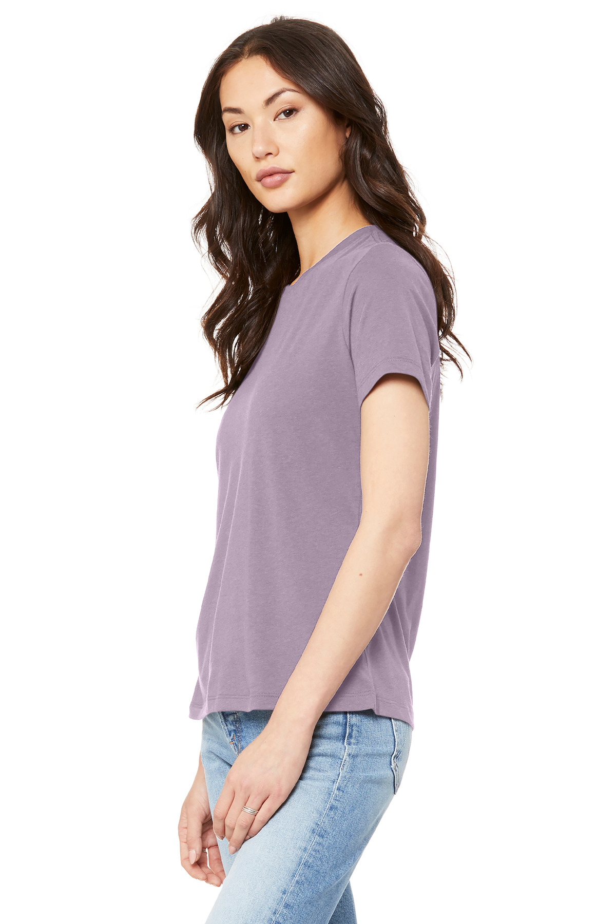 BELLA+CANVAS Women's Relaxed Jersey Short Sleeve Tee. BC6400 2
