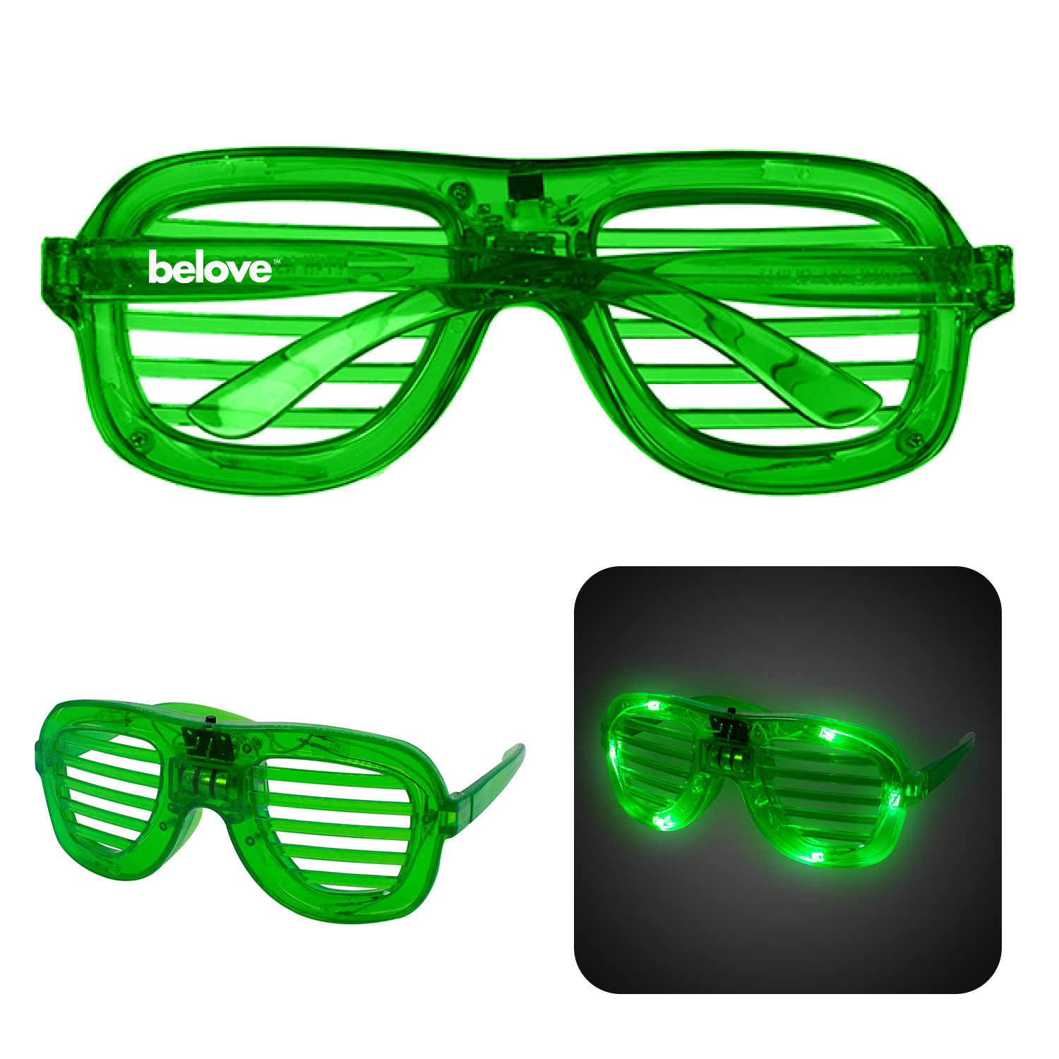 LED Slotted Glasses 1