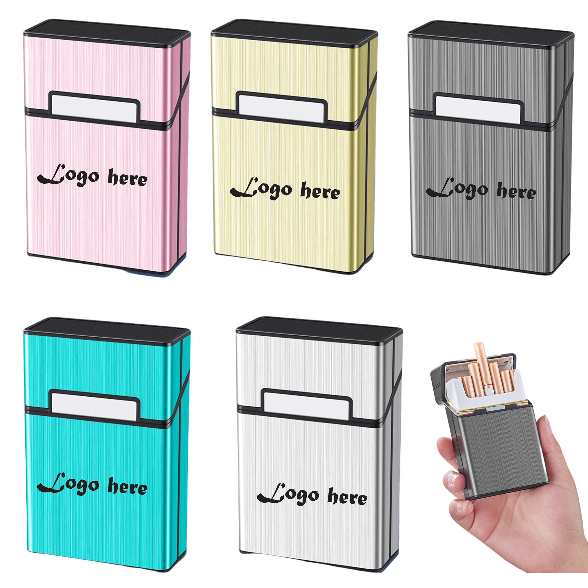 ABS Magnetic Cigarette Box 3