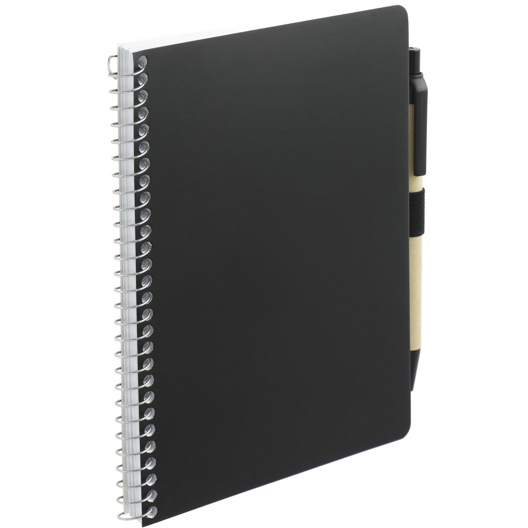 FSC® Mix 5" x 7" Spiral Notebook with Pen 68