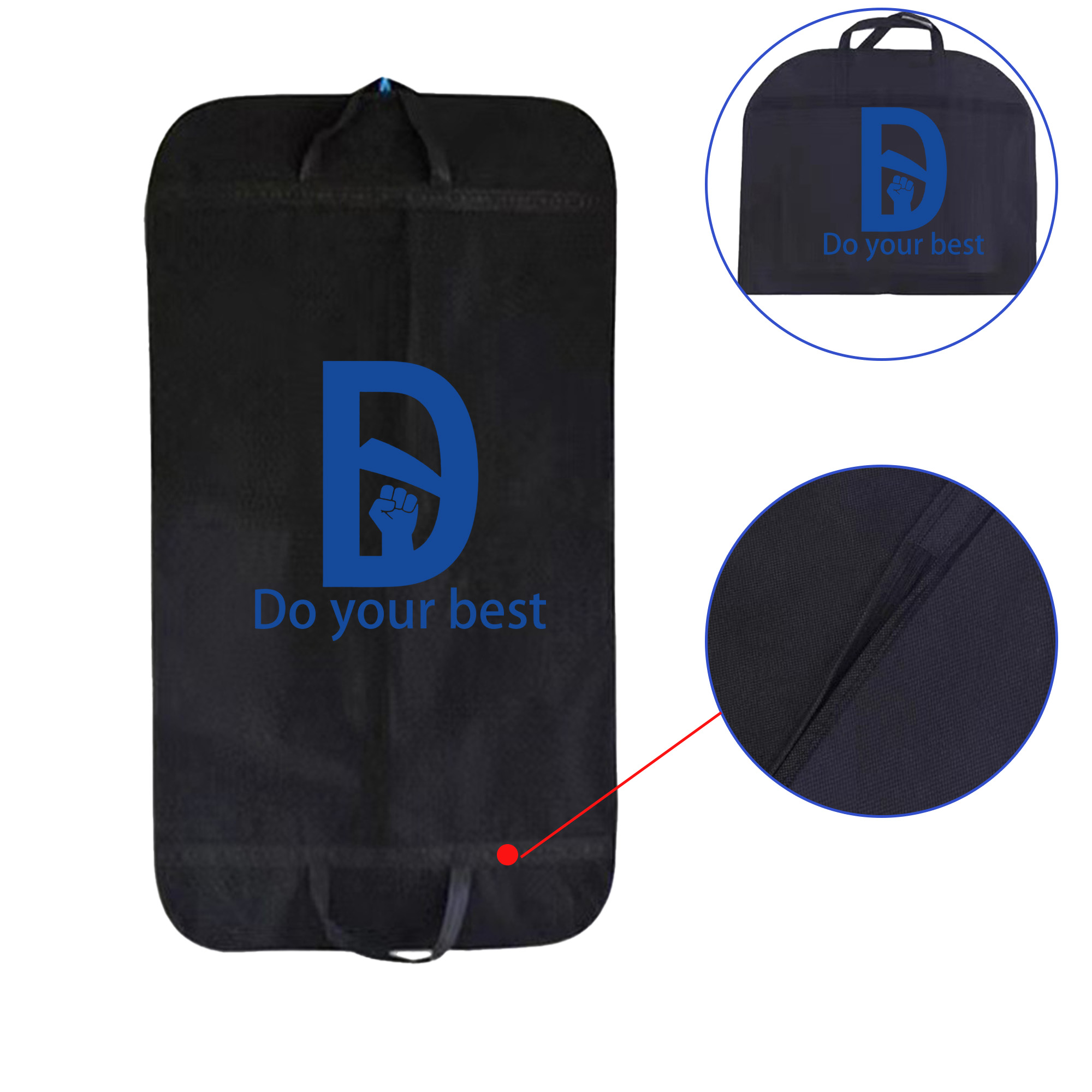 Lightweight Dust-Proof Storage Bag with Study Full Zipper 2