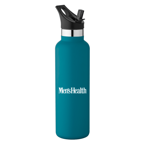 20 oz Basecamp Mesa Tundra Bottle with Screw Top and Flip-Top Straw Lid