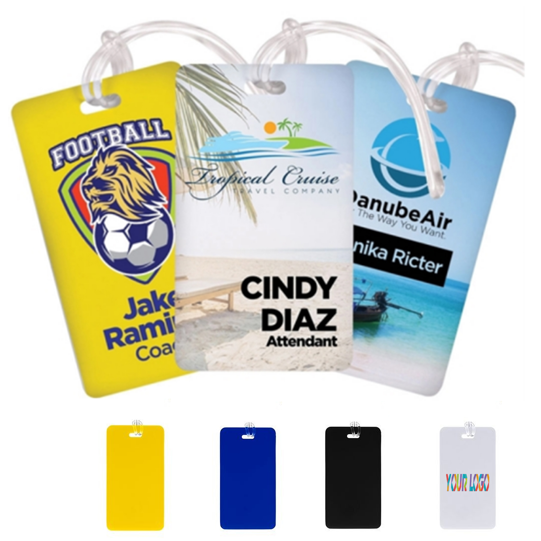 Plastic Luggage Tag 2