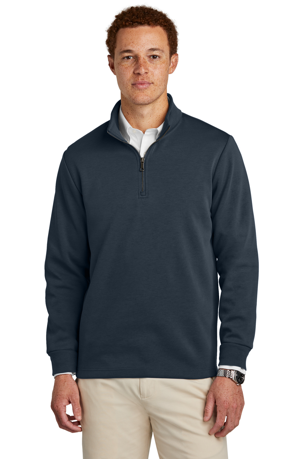 Brooks Brothers Double-Knit 1/4-Zip BB18206 25