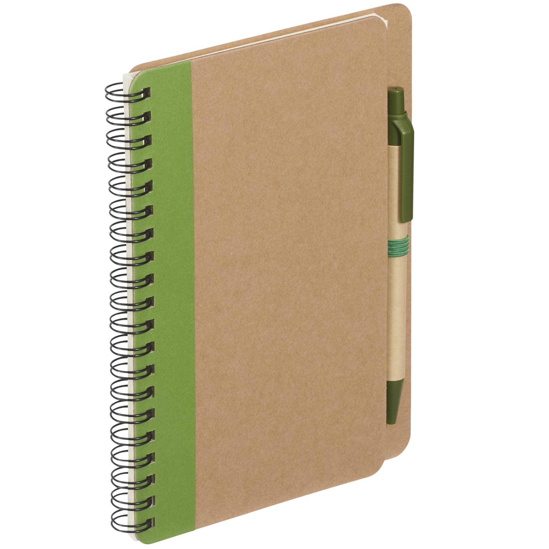 FSC® Mix 5" x 7" Eco Spiral Notebook with Pen 3