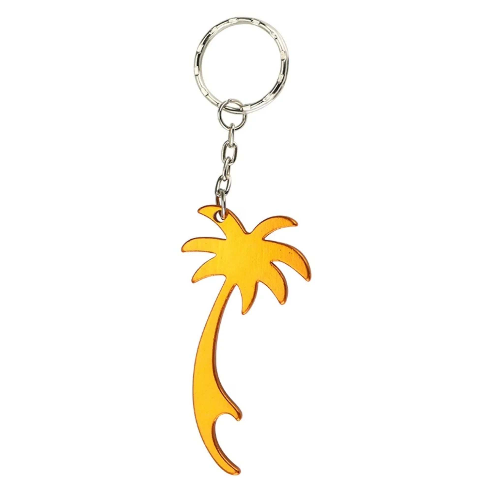 Coconut Tree Metal Bottle Opener Key Chains 3