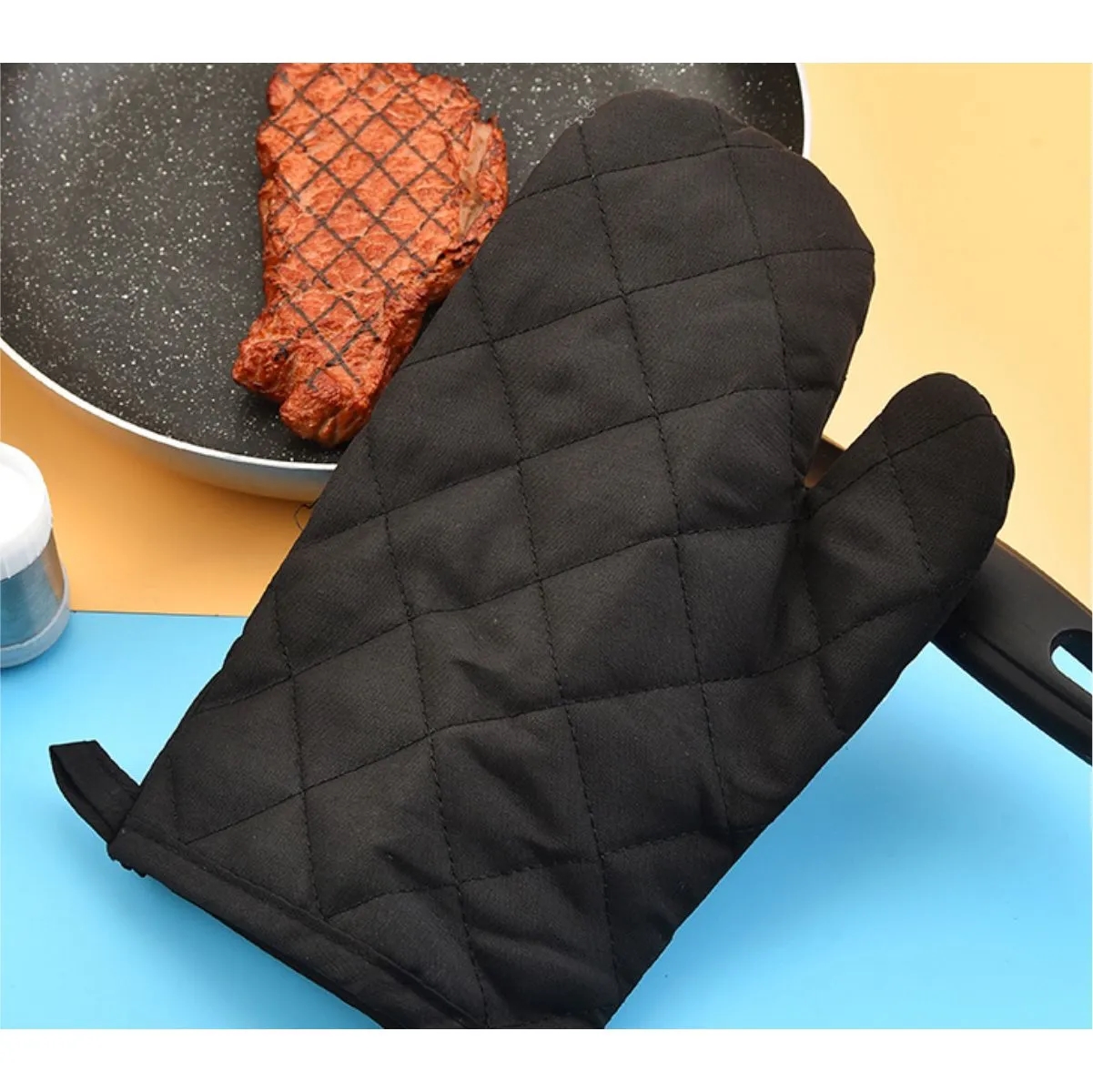 Custom 6-Piece BBQ Grill Tool Apron Set 2
