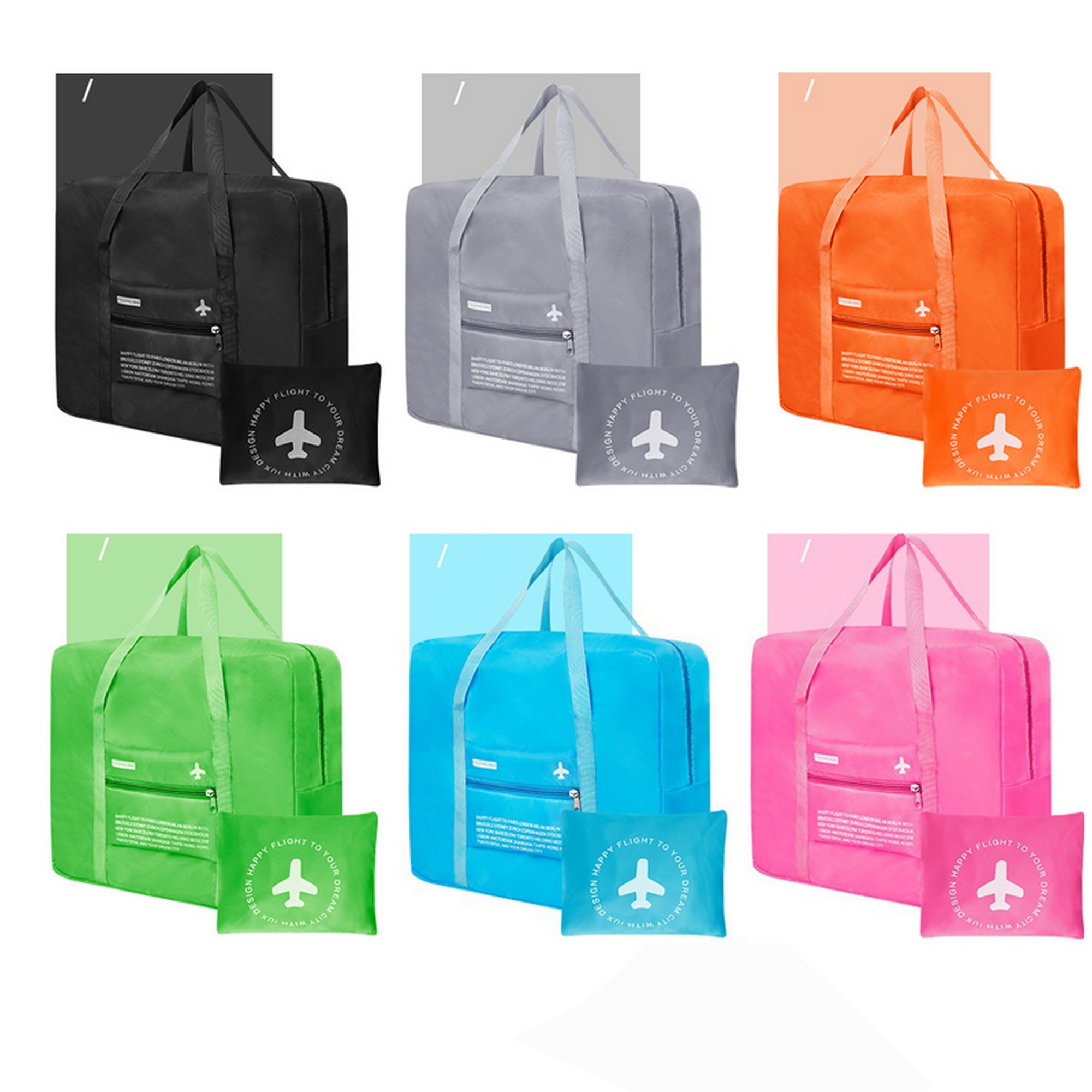 Foldable Travel Carry-On Luggage Storage Bag 10