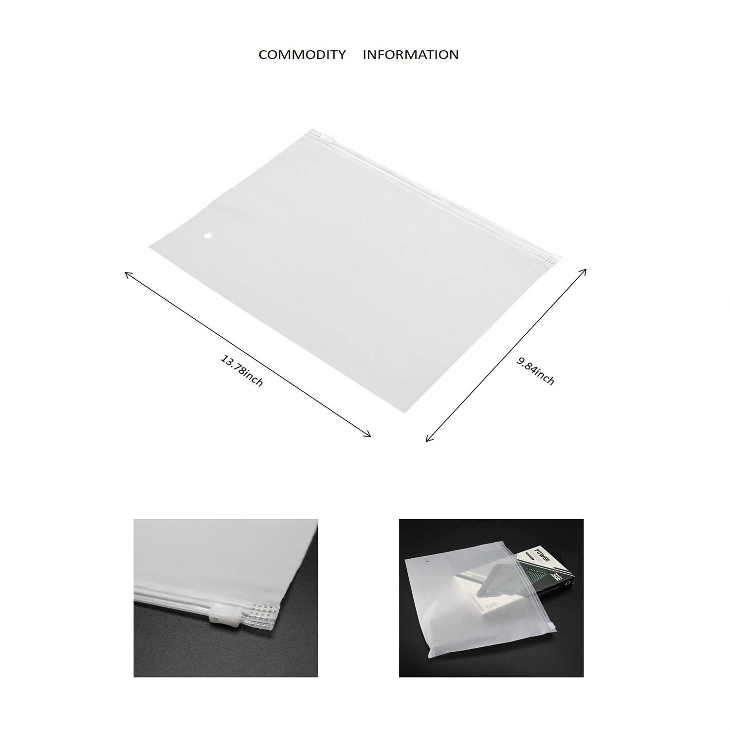 Clear Poly Packing Bags For Shipping Translucent 7