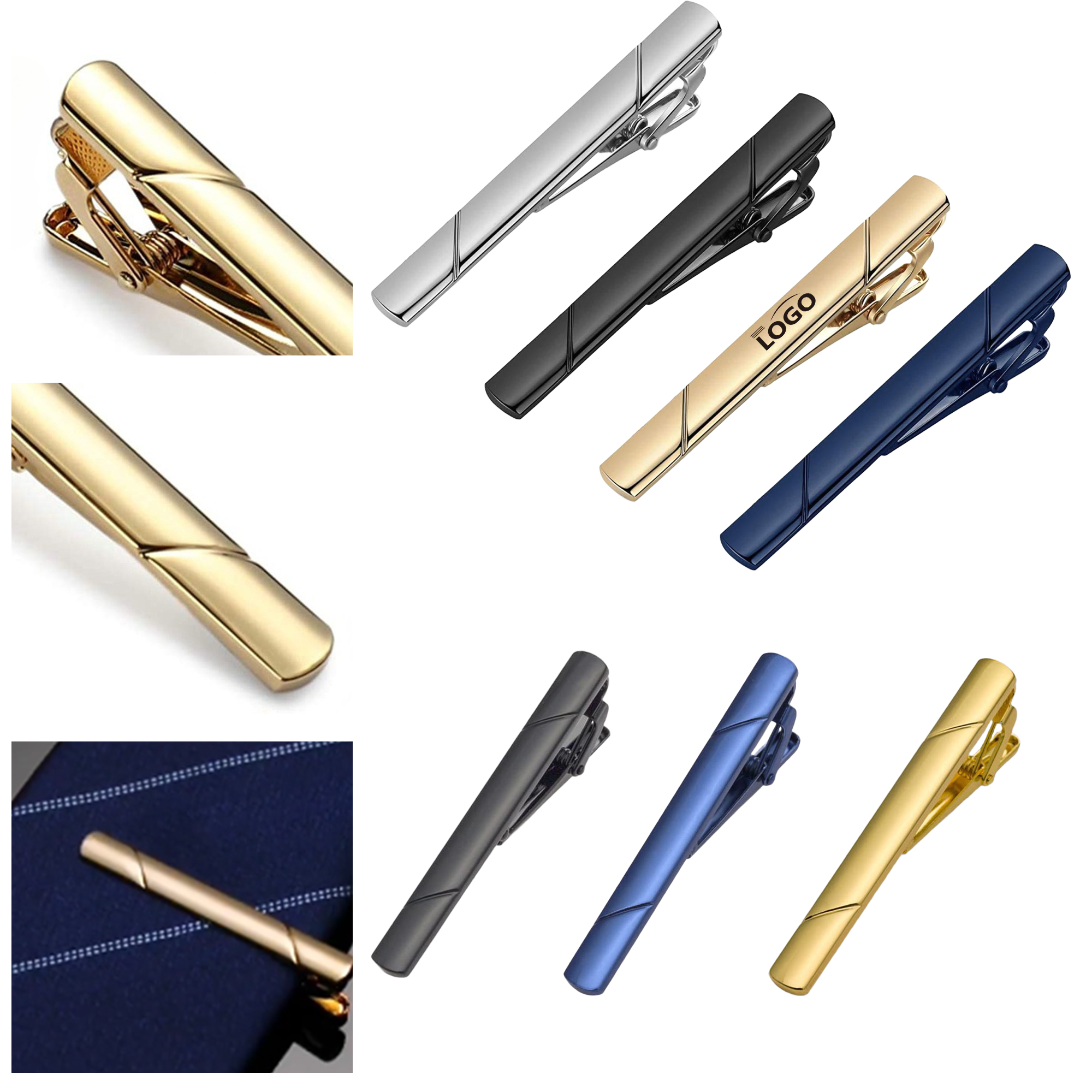 Elegant Tie Clips for Formal and Business Attire 1