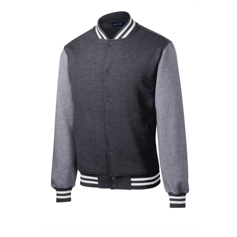 Sport-Tek Fleece Letterman Jacket. 23