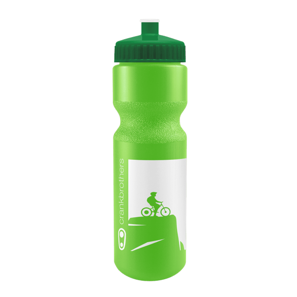 SPOKE-Tacular 28oz Bike Bottle - Colors w/Push-Pull Lid 26