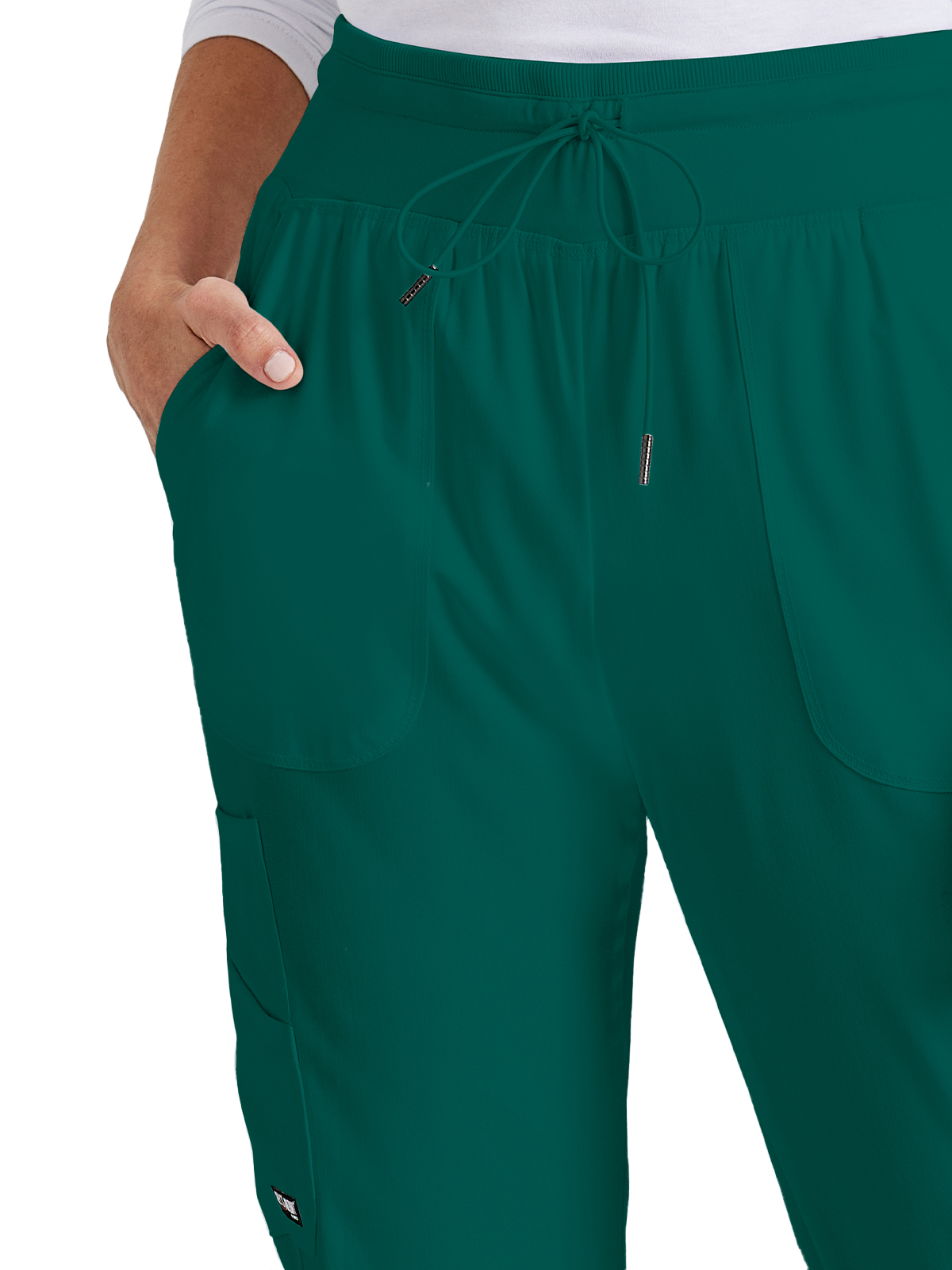 Grey's Anatomy Spandex Stretch - Women's Seven-Pocket Carly Jogger Scrub Pant 25