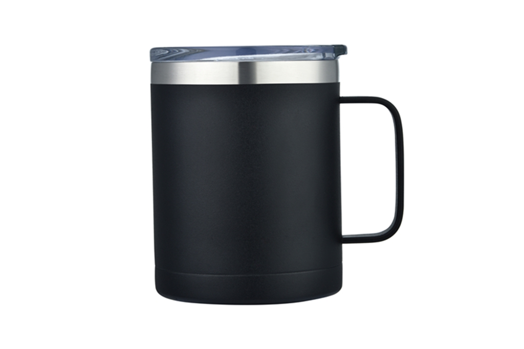 Endura 14oz Double Wall Mug with SS Outer, Plastic Liner and Handle with Ringneck 29