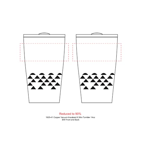 Copper Vacuum Insulated K Mini Tumbler 14oz 57
