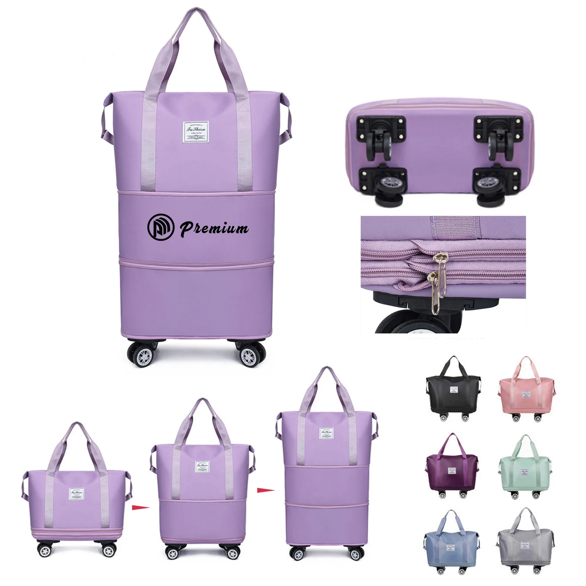 Travel Duffel Bag With Wheel