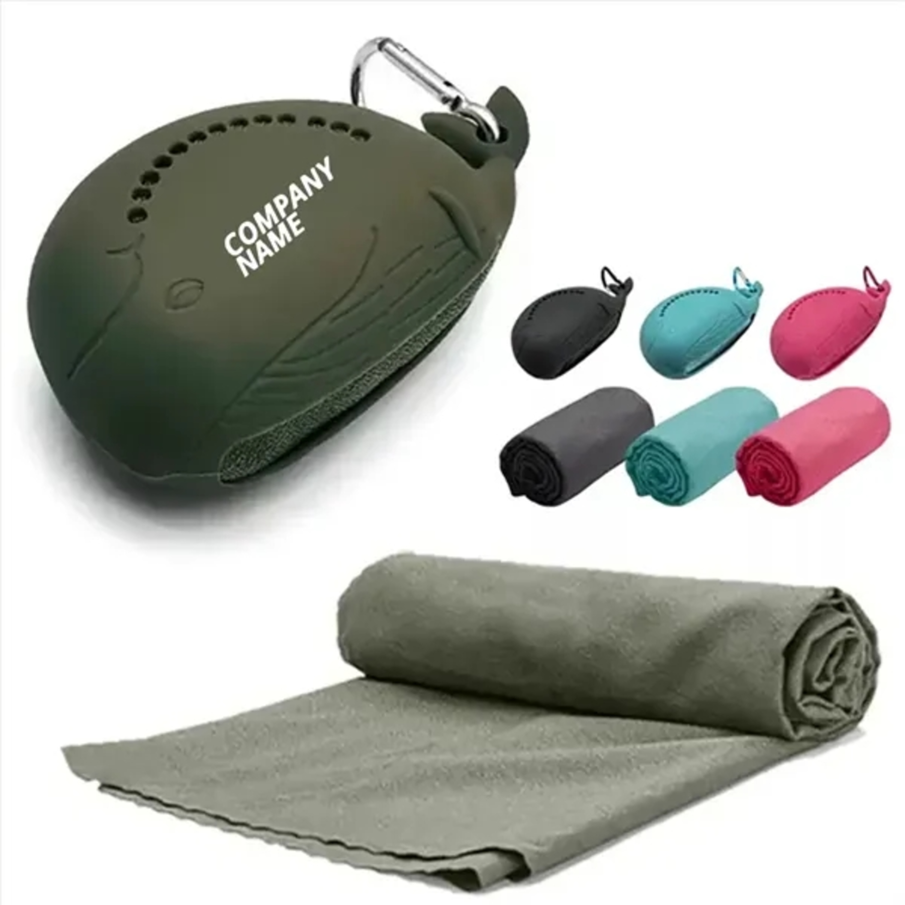 Quick-Dry Towel with Storage Box 2