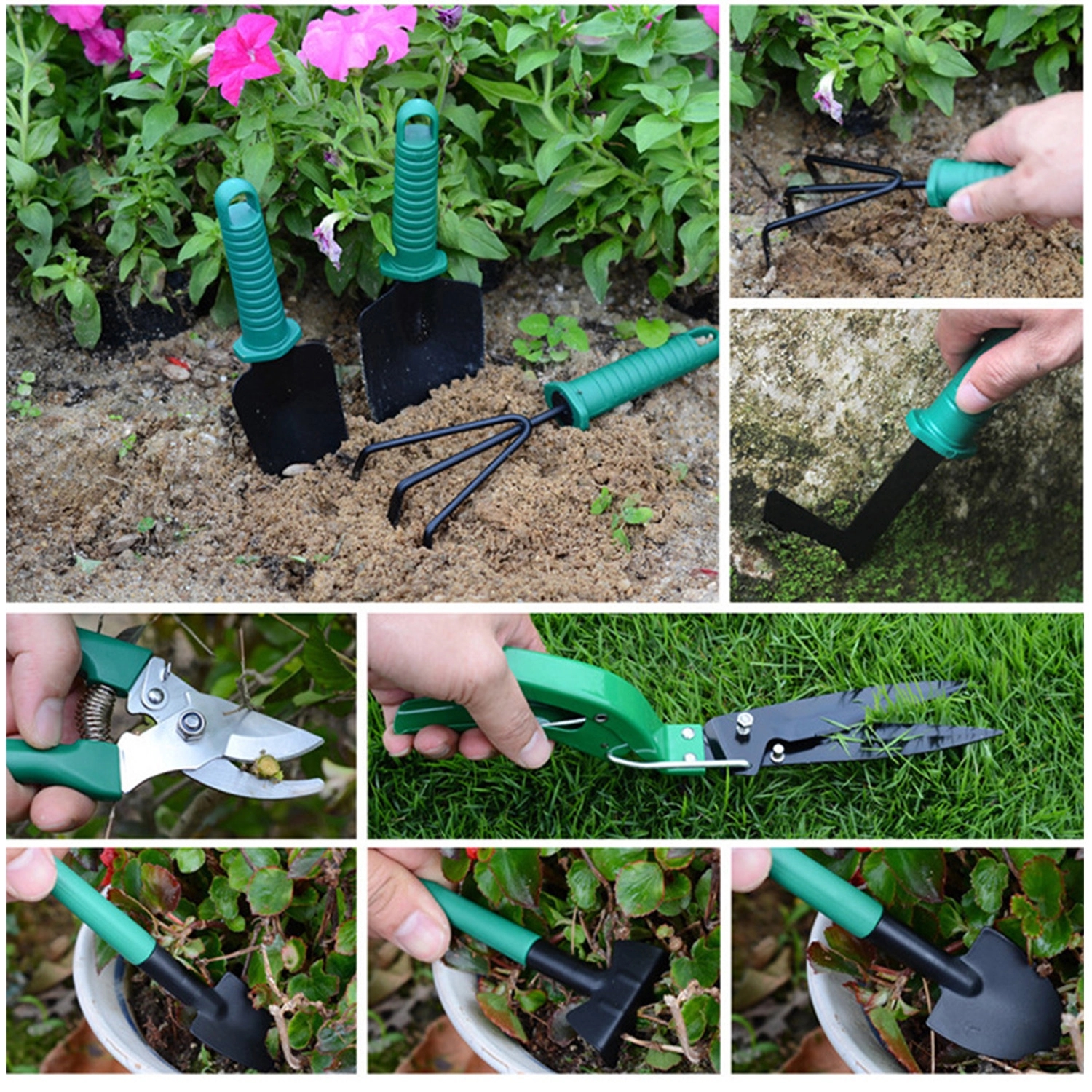 Gardening Planting Tool Kit 10 Pieces 4