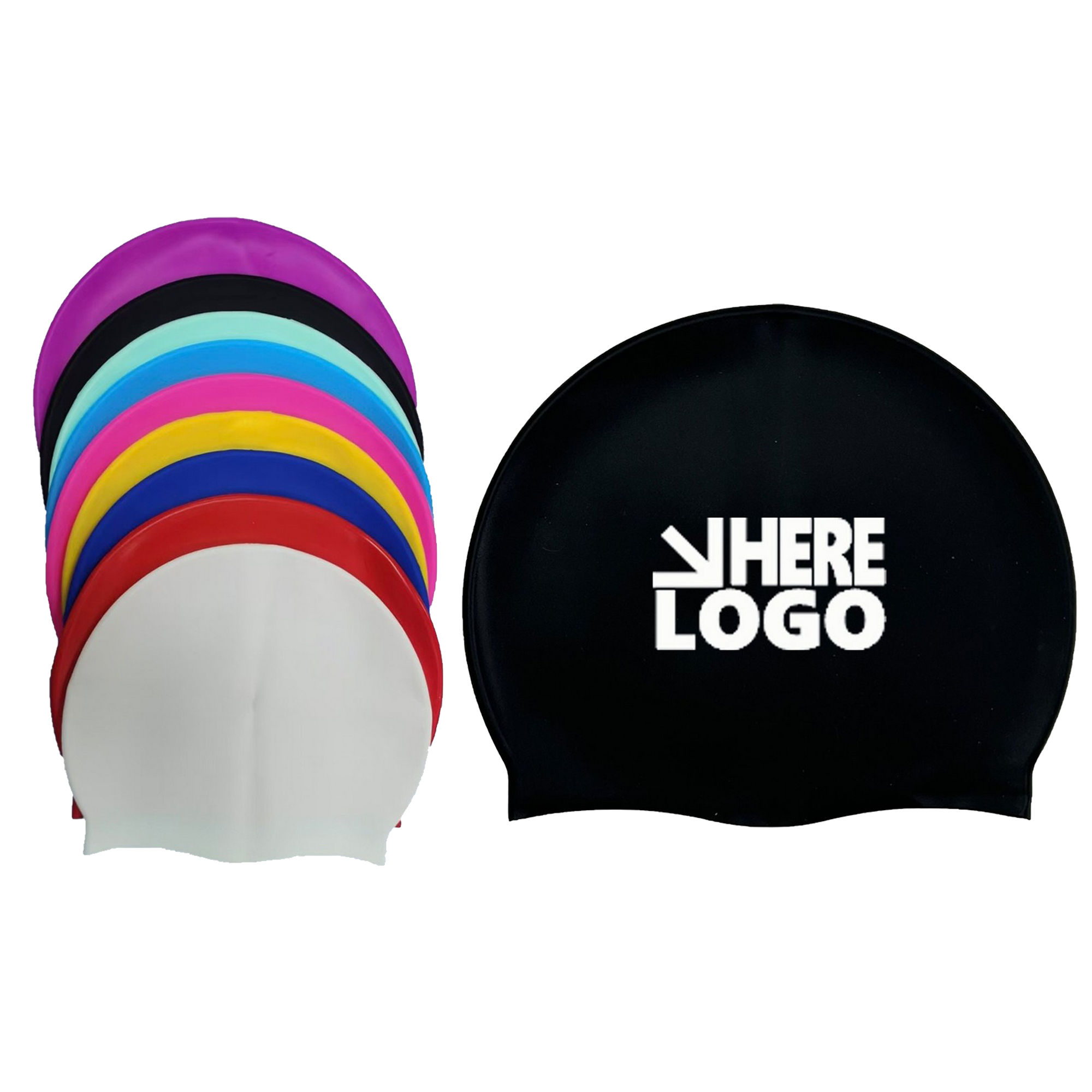 Silicone Swimming Cap for Adults 2