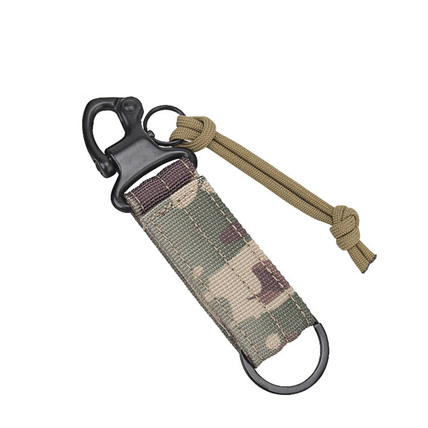 Outdoor Multifunctional Belt Eagle Beak Keychain 8