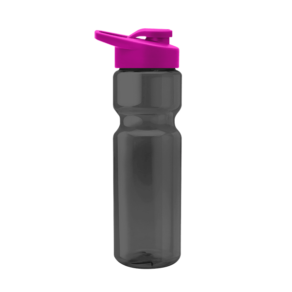 Blazer 28oz Transparent Bike Bottle w/Drink-thru Lid 2520