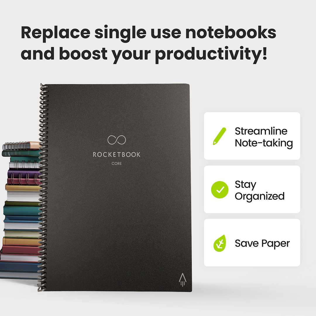 Rocketbook Core Executive Notebook Set 8