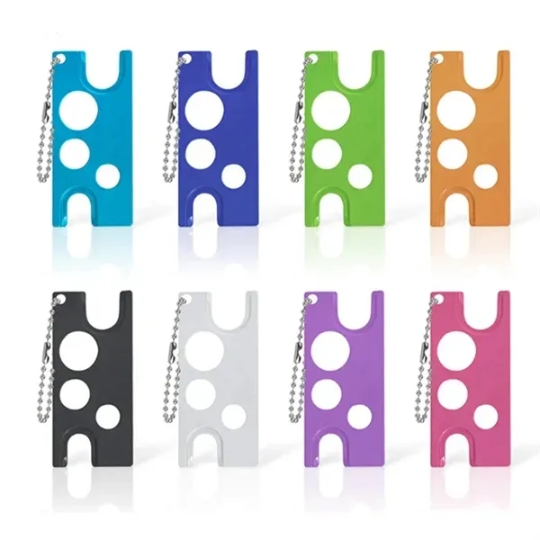 Oil Bottle Opener Keychain - Multi-functional Kitchen Tool 1