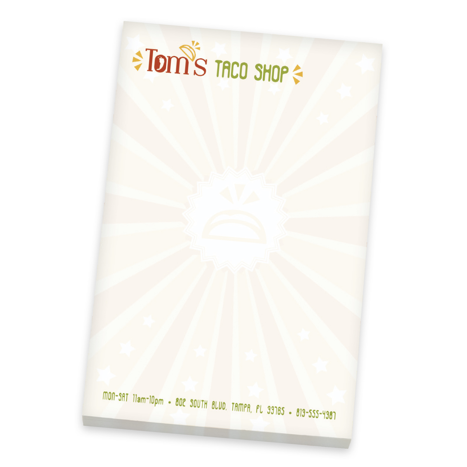 Souvenir® 4" x 6" Scratch Pad, 25 Sheet 4