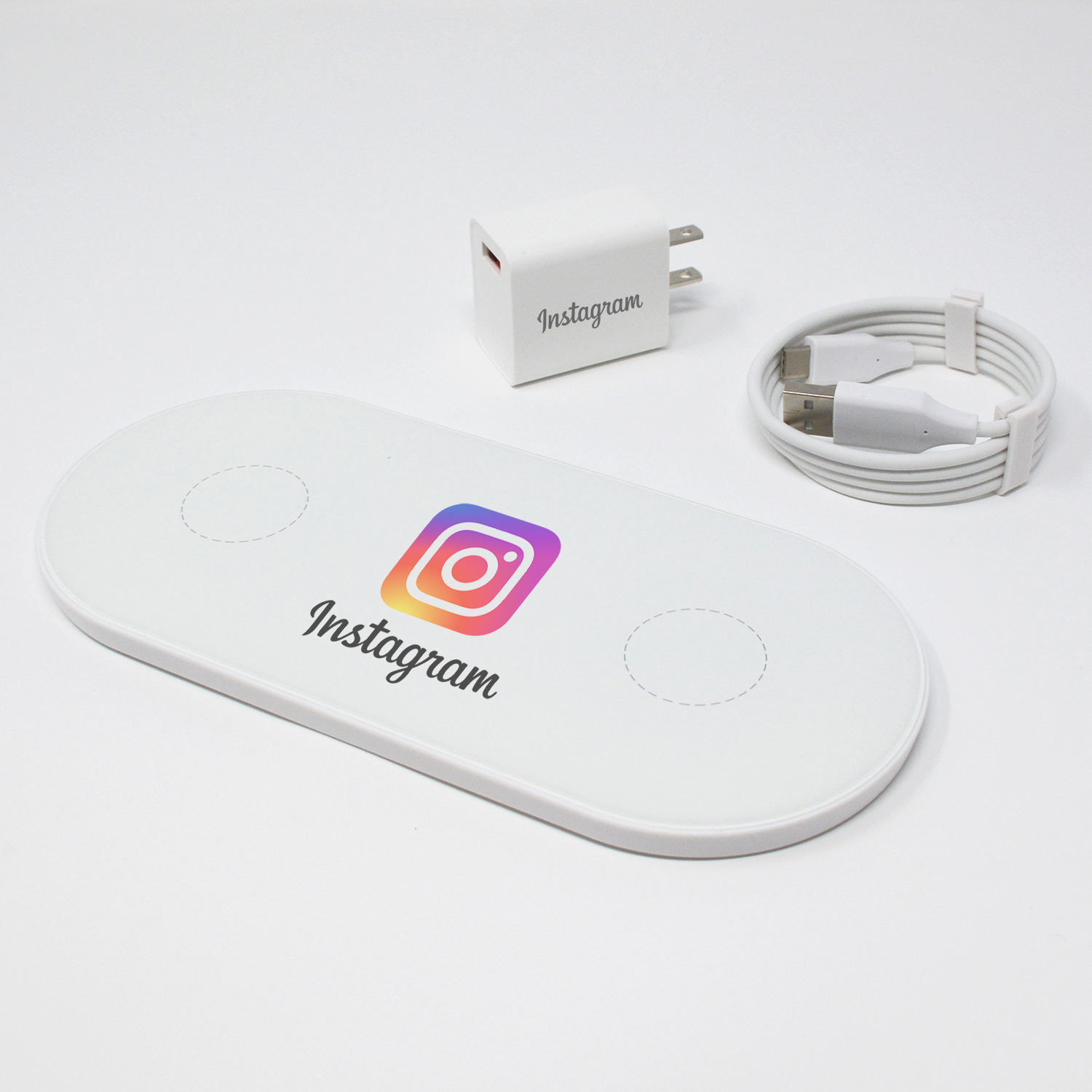 Supernova Qi Dual Wireless Phone Charging Pad 10W