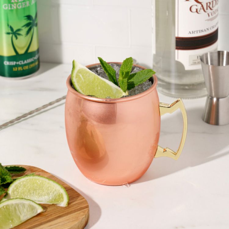 True® Moscow Mule Copper Cocktail Mug 9