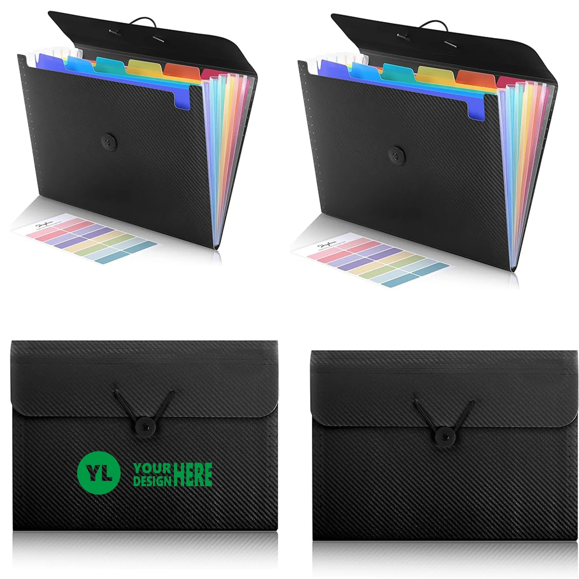 12 Pockets Folder Organizer