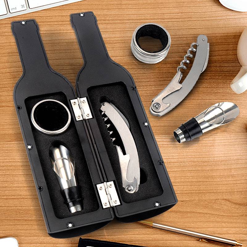 Wine Bottle Accessories Opener Gift Set 8