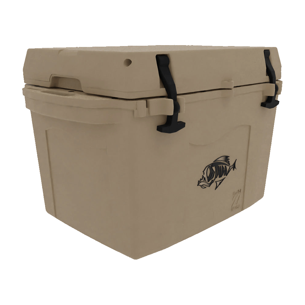 Caterpillar 27 Quart Cooler: Custom molded Logo 4