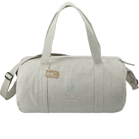 Repose 10oz Recycled Cotton Barrel Duffel 23