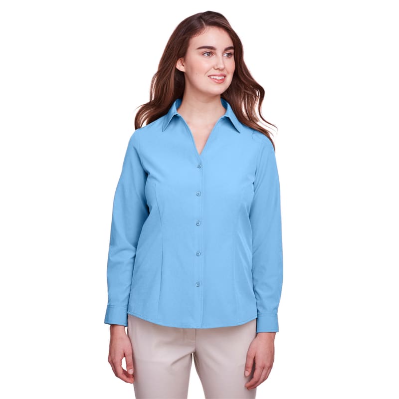 UltraClub Ladies' Bradley Performance Woven Shirt 22