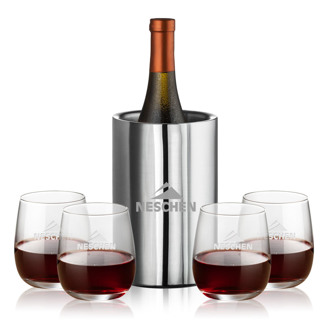 Jacobs Wine Cooler & Crestview Stemless Wine 1