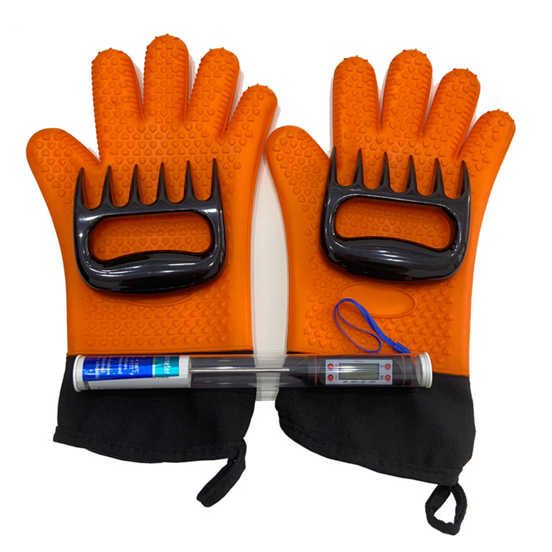 Kitchen Silicone Heat Resistant Oven Gloves 4