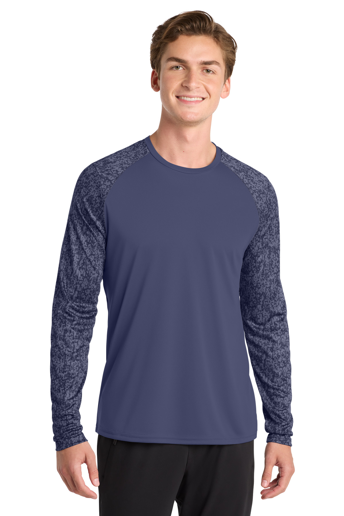 Sport-Tek Long Sleeve Digi Camo Tee. ST460LS 2