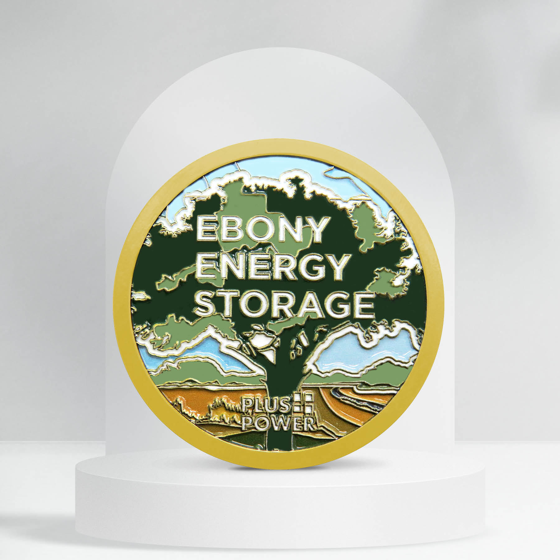 Die Struck & Soft Enamel Coin 2