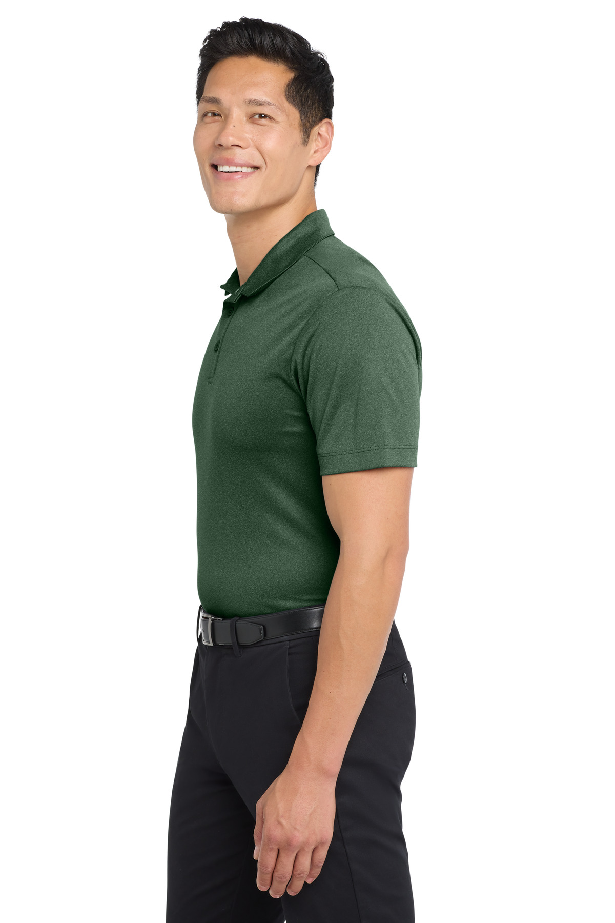 Port Authority Heathered Silk Touch Performance Polo. K542 23