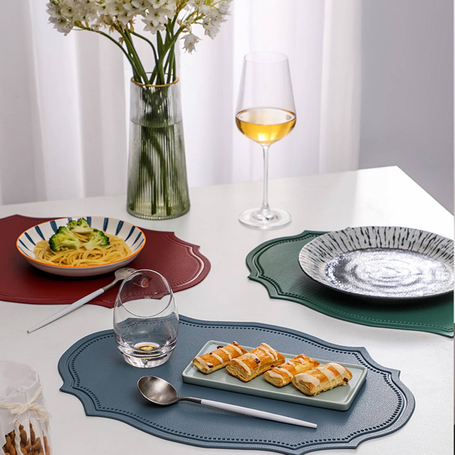 Leather Placemat Insulated Mat 3