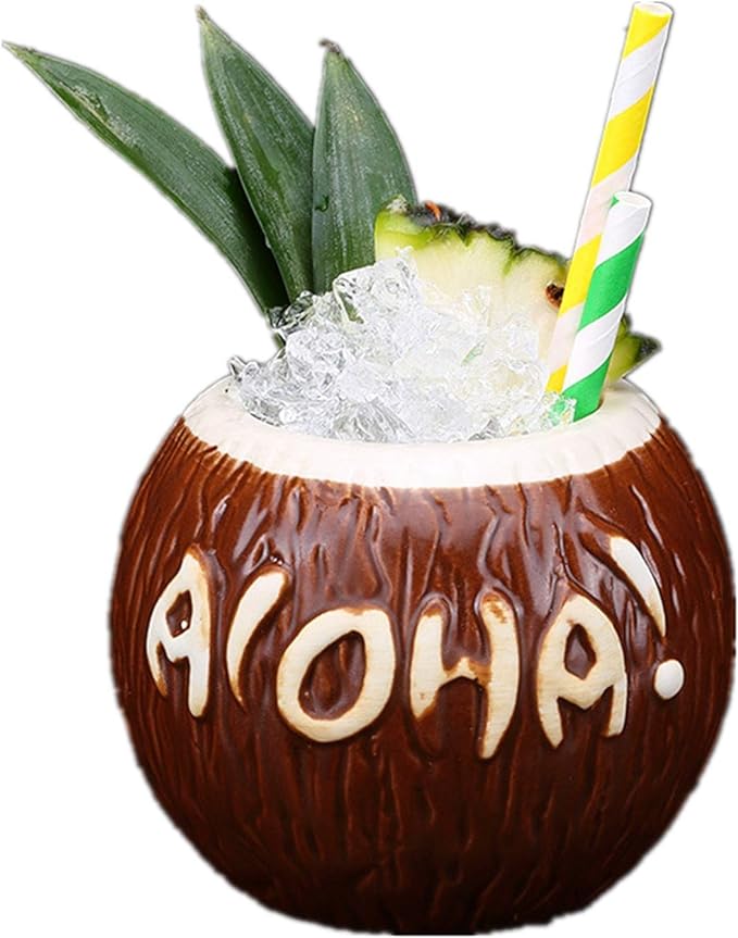 Coconut tiki mugs 1